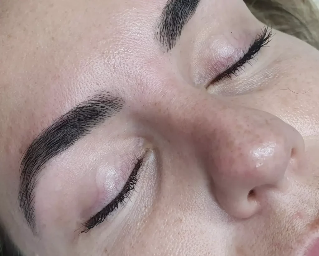 Can I work out after my brow waxing and tinting appointment?
